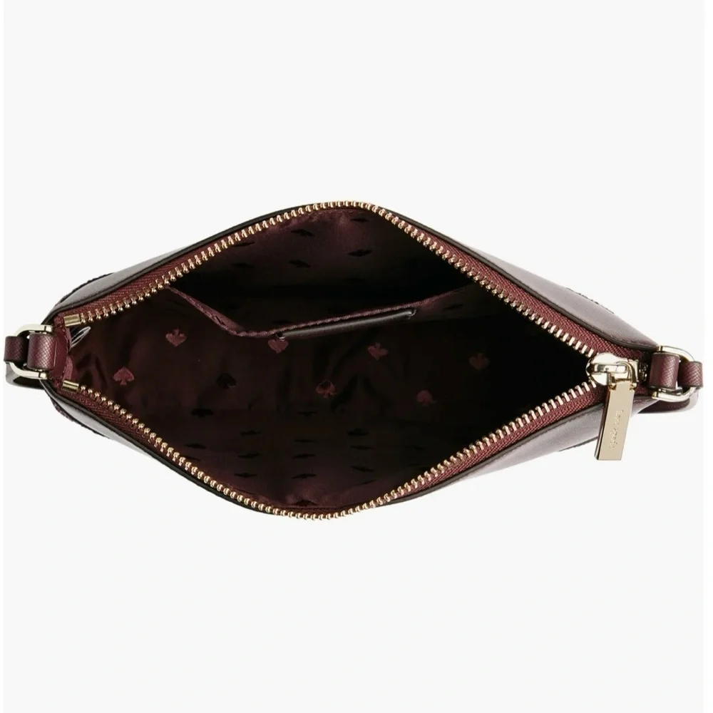Kate Spade Pink and Purple Crossbody Bag with Sparkling Design